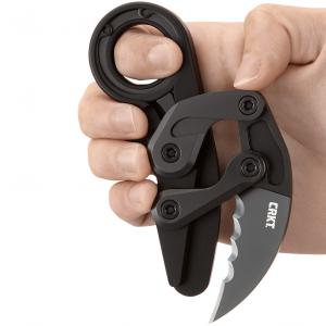 CRKT Provoke Veff Serrations karambit kés