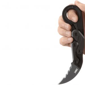 CRKT Provoke Veff Serrations karambit kés