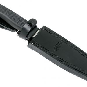 Fallkniven A1L, bőr tokkal