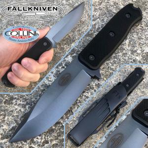 Fallkniven F1XB Black – Tungsten Carbide bushcraft kés, Zytel tokkal