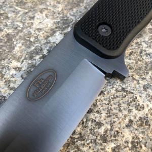 Fallkniven F1XB Black – Tungsten Carbide bushcraft kés, Zytel tokkal