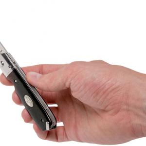 Fallkniven GP Gentleman's Pocket Knife zsebkés, sivatagi vasfa