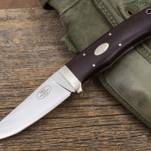Fallkniven HK9L vadászkés, bőr tokkal