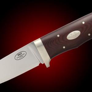 Fallkniven HK9L vadászkés, bőr tokkal