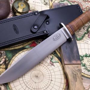 Fallkniven NL1L Thor outdoor kés, bőr tokkal