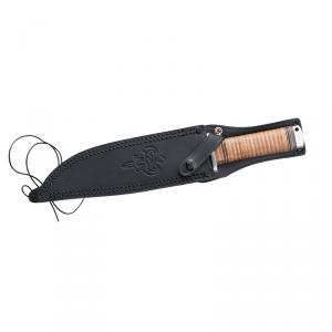 Fallkniven NL2L Odin outdoor kés, bőr tokkal