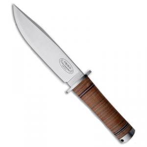 Fallkniven NL3L Njord outdoor kés, bőr tokkal