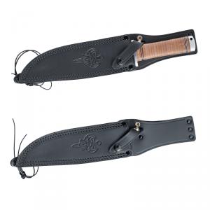 Fallkniven NL3L Njord outdoor kés, bőr tokkal