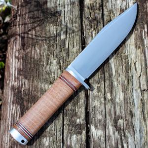 Fallkniven NL4L Frey outdoor kés, bőr tokkal