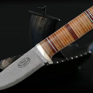 Fallkniven NL5CXL outdoor kés, bőr tokkal