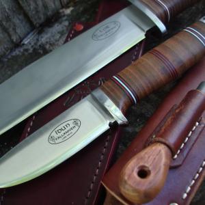Fallkniven NL5L Idun outdoor kés, bőr tokkal