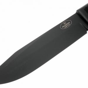 Fallkniven S1BL, bőr tokkal