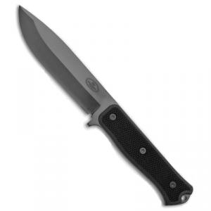 Fallkniven S1XB Black– Tungsten Carbide bushcraft kés, Zytel tokkal