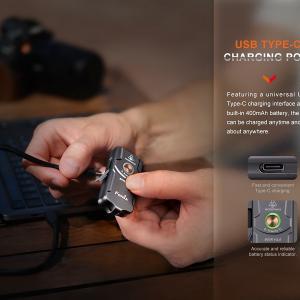 Fenix Light elemlámpa E03R V2.0 LED 500 lumen Blue