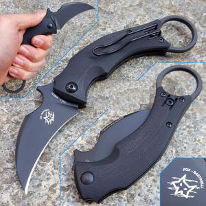 Fox FKMD Black Bird karambit zsebkés