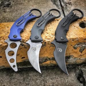 Fox FKMD Black Bird karambit zsebkés