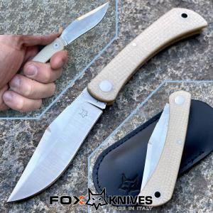 Fox Libar Micarta Coyote zsebkés