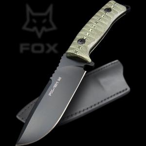 Fox Pro Hunter Micarta Green vadászkés