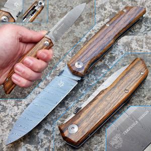 Fox Terzuola zsebkés damaszk penge