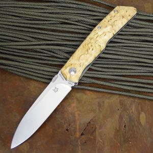 Fox Terzuola zsebkés Nyírfa markolat