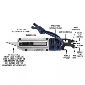 Gerber Prybrid X Ezüst mini multiszerszám