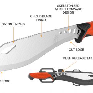Gerber Versafix Pro bushcraft machete