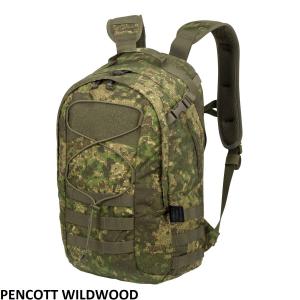 Helikon-Tex EDC Backpack Camo Cordura hátizsák, 3 féle színben