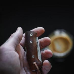 Helle Kletten Kebony vadászkés, outdoor zsebkés