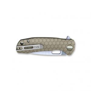 Honey Badger Flipper D2 zsebkés, Large Tan