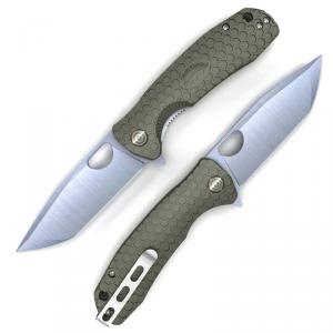 Honey Badger Tanto Flipper Medium Green zsebkés