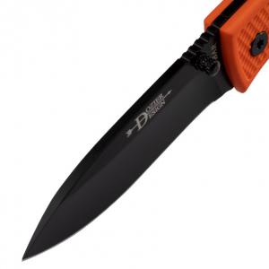 KA-BAR Dozier Foding Hunter Blaze Orange outdoor vadászkés