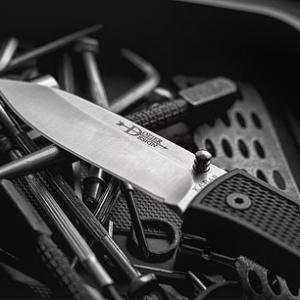 Ka-Bar Dozier Folding Hunter Black zsebkés