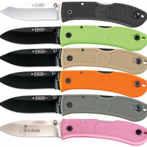 Ka-Bar Dozier Folding Hunter Black zsebkés