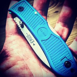 Ka-Bar Dozier Folding Hunter Blue zsebkés