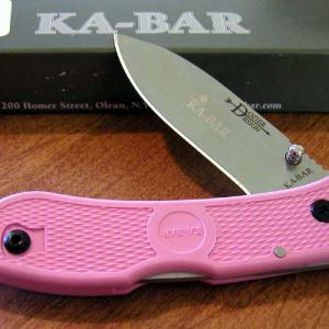 Ka-Bar Dozier Folding Hunter Pink zsebkés