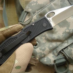 Ka-Bar Dozier Thumb Notch Black zsebkés