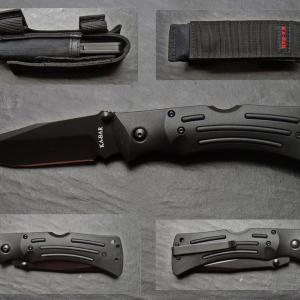 KA-BAR Mule Folder Black zsebkés