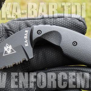 Ka-Bar TDI Law Enforcement Full Serration taktikai kés
