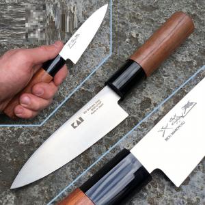 Kai Seki Magoroku Red Wood hámozókés 10 cm