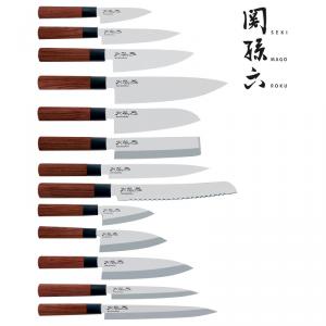 Kai Seki Magoroku Red Wood kenyérvágó kés 23 cm
