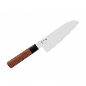 Kai Seki Magoroku Red Wood Santoku szakácskés 17 cm