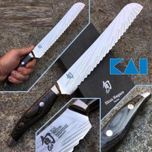 Kai Shun Nagare kenyérvágó kés 23 cm