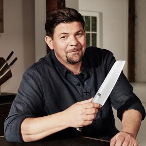 Kai Shun Premier Tim Mälzer Minamo Santoku szakácskés 18 cm