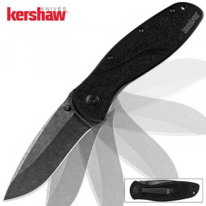 Kershaw Blur Black / Blackwash zsebkés