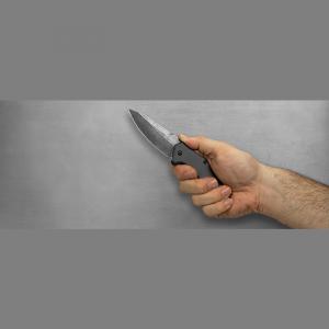 Kershaw Link Gray Alu Blackwash zsebkés