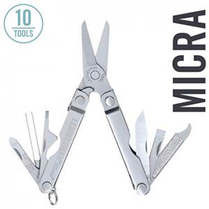 Leatherman MICRA mini multiszerszám Silver