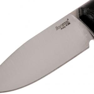 Lionsteel fekete G10 markolatú vadászkés, outdoor kés