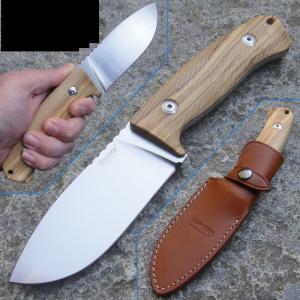 LionSteel M3 Olajfa markolatú vadászkés outdoor kés