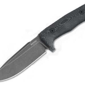 LionSteel T5 BW Micarta markolatú Outdoor kés