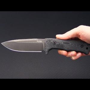 LionSteel T5 BW Micarta markolatú Outdoor kés